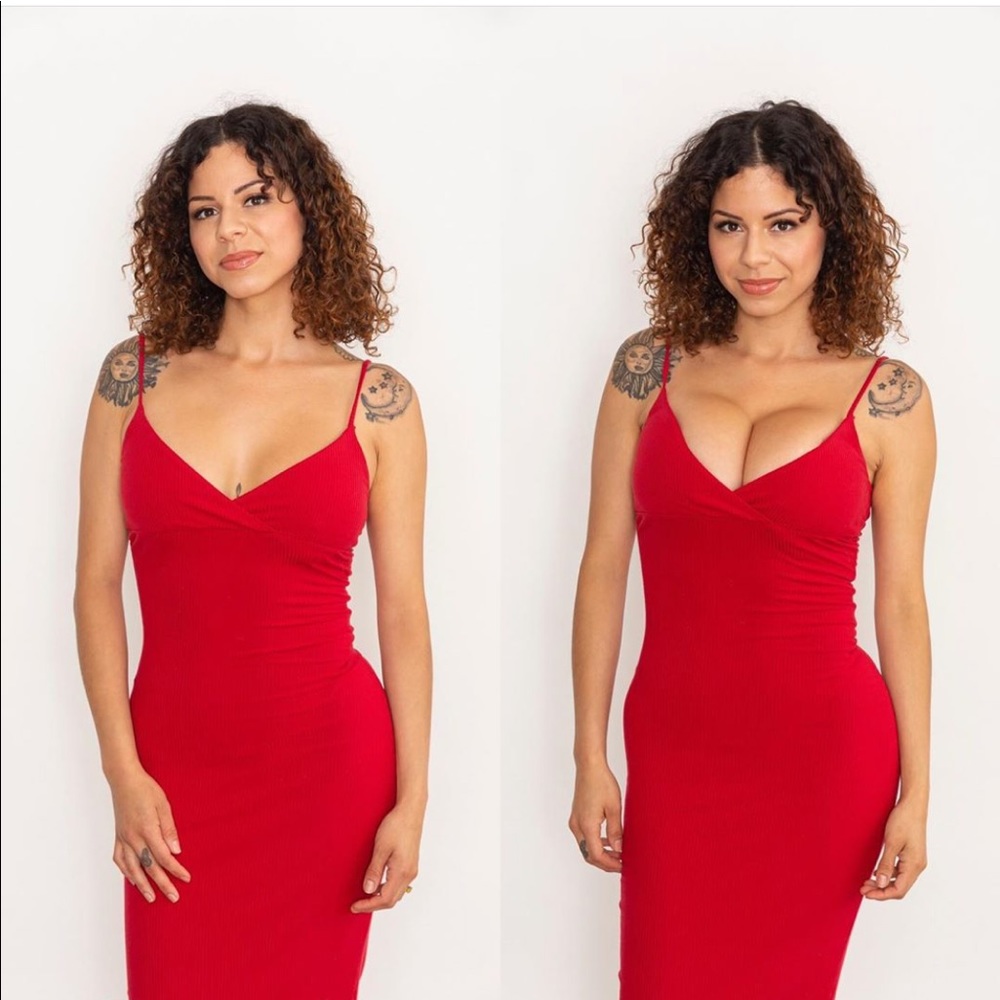 Backless & frontless deep plunge bra kit